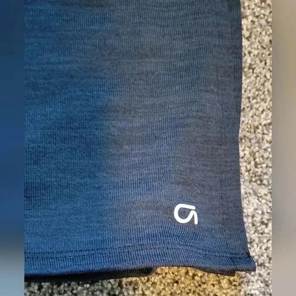 GAP Fit Hooded Oversize Poncho, navy blue, size small - Picture 13 of 13